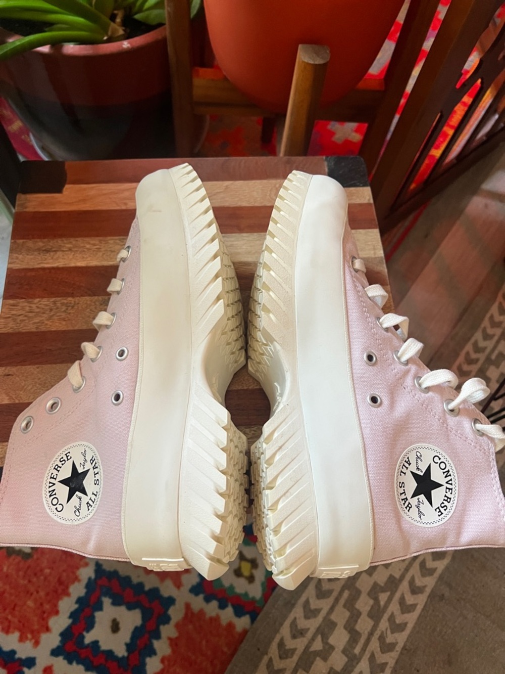 Converse Chuck Giay lugged 2.0 platform sneaker shoes lilac - Picture 8 of 10
